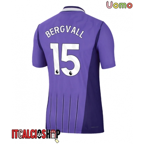 Tottenham Hotspur Lucas Bergvall #15 Terza Maglia 2026-27 Manica Corta